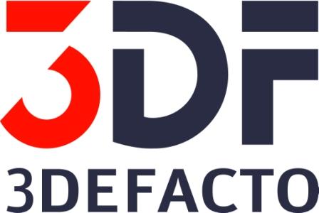 Logo von 3defacto